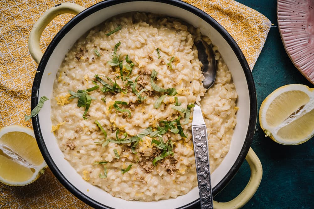 Annoskuva reseptille sitruunarisotto