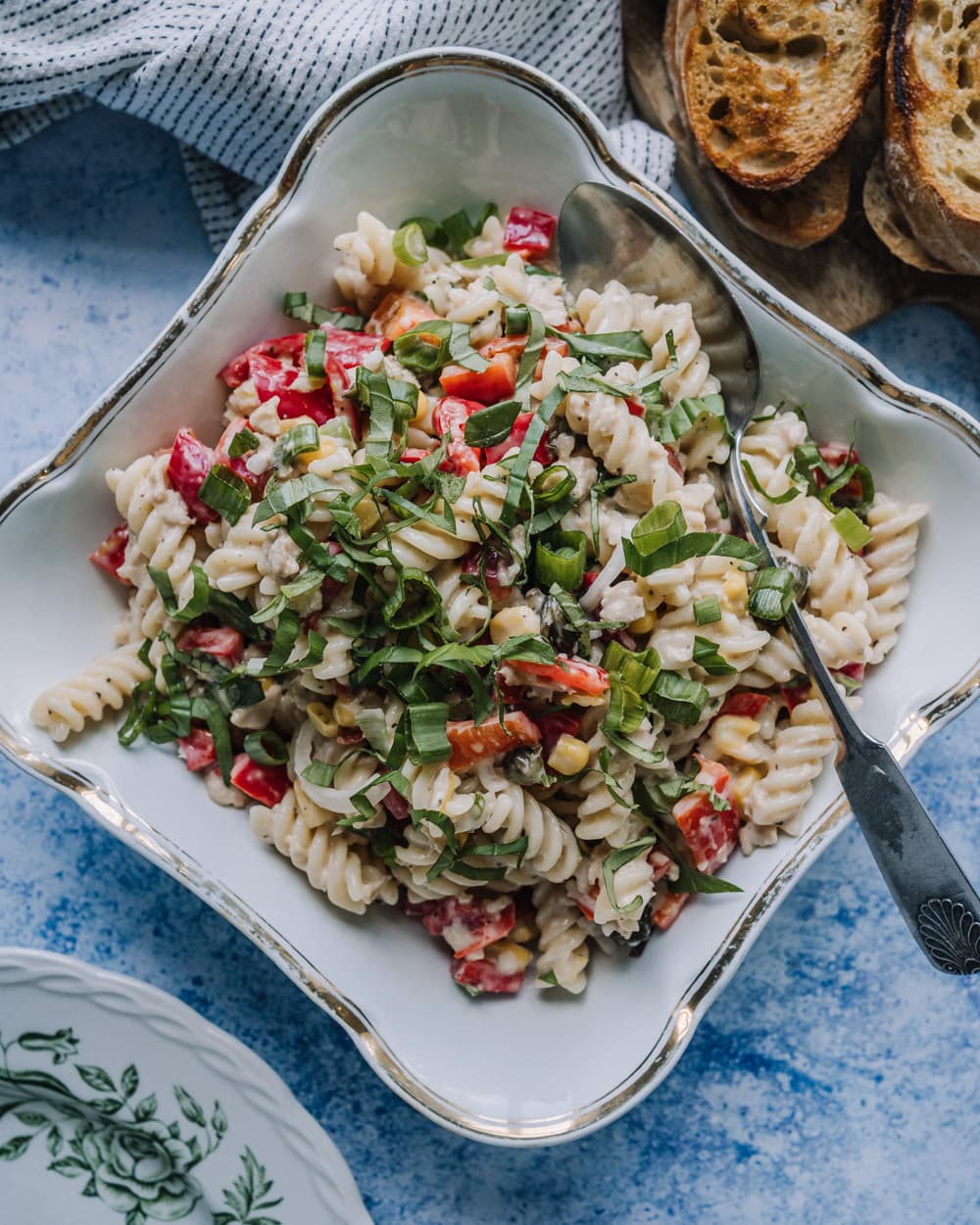 Annoskuva reseptille tonnikalaton pastasalaatti