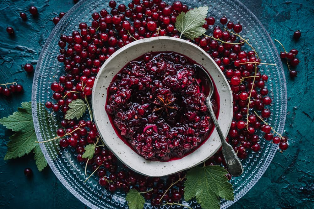 Annoskuva reseptille punaherukkachutney