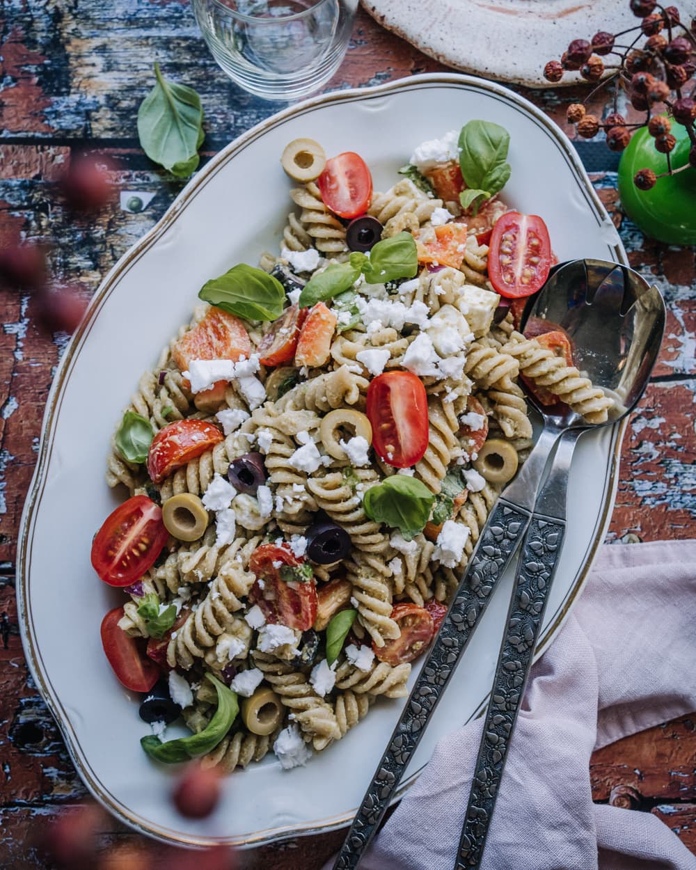 Annoskuva reseptille Pestopastasalaatti