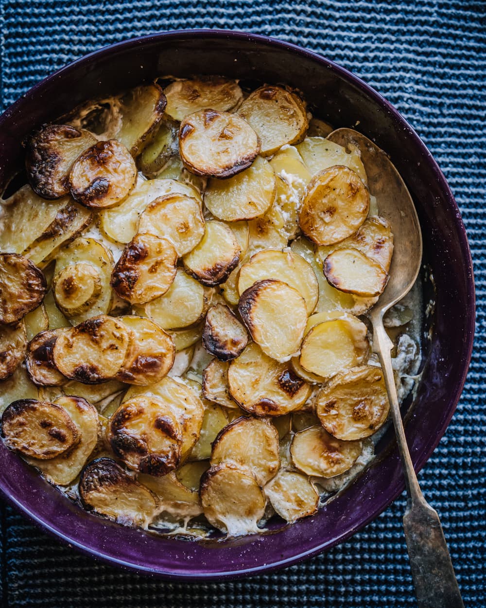 Annoskuva reseptille valkosipuli-kermaperunat