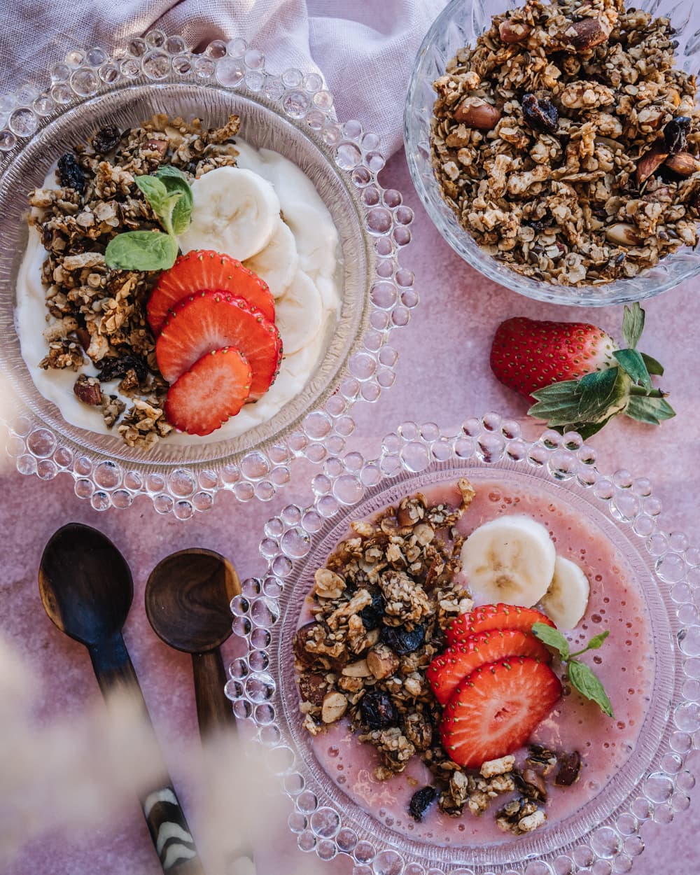 Annoskuva reseptille proteiinigranola