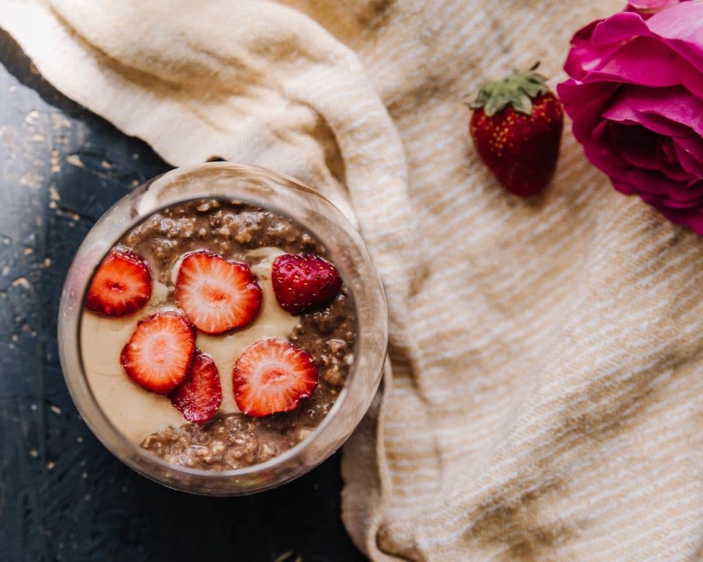 Annoskuva reseptille suklainen maapähkinövoituorepuuro