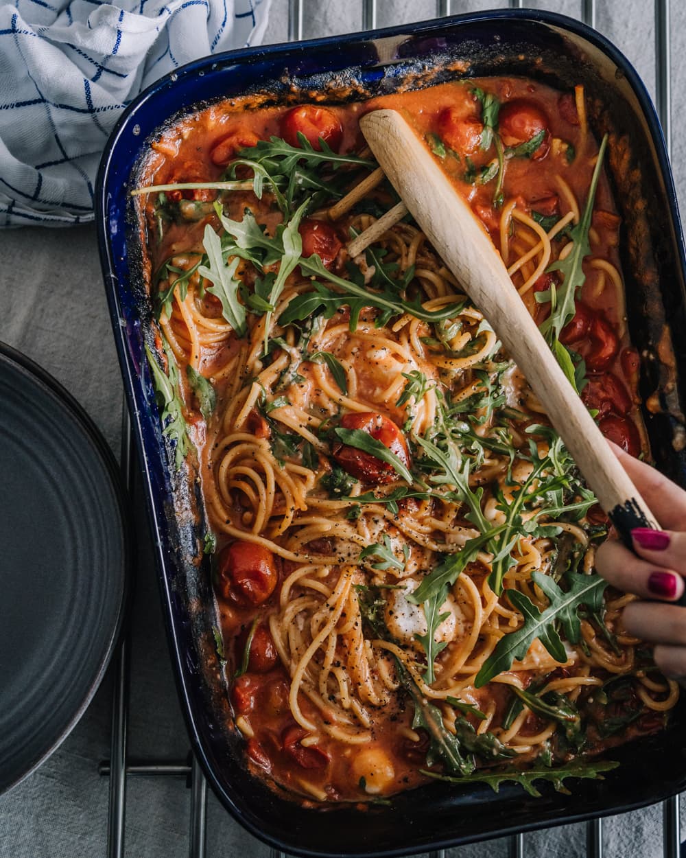 Annoskuva reseptille uunifetapastavuoka