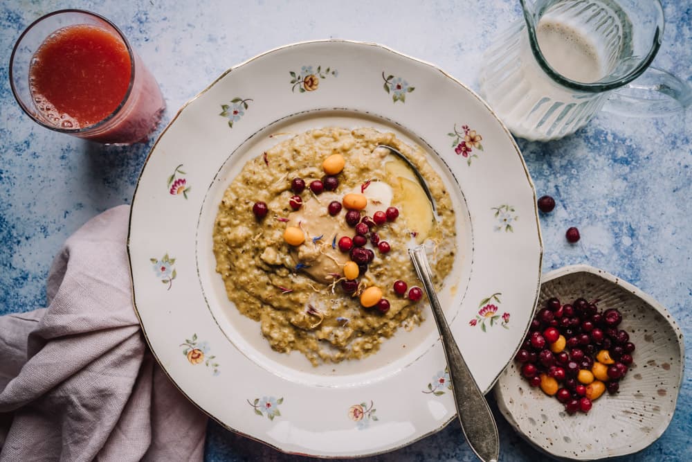 Annoskuva reseptille kultainen kaurapuuro