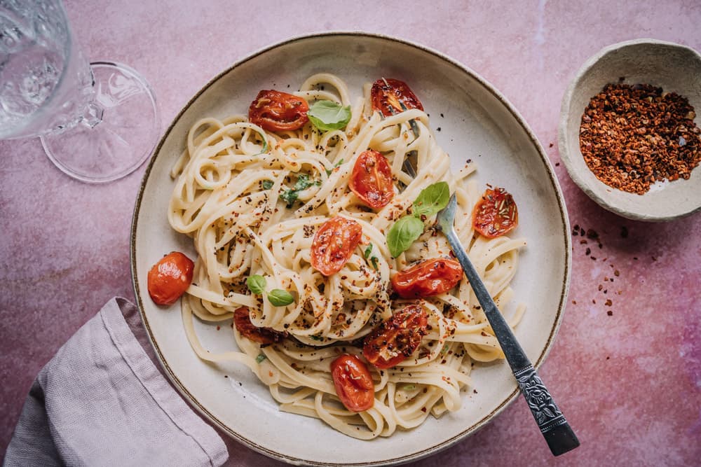 Annoskuva reseptille suolasitruuna-papupasta