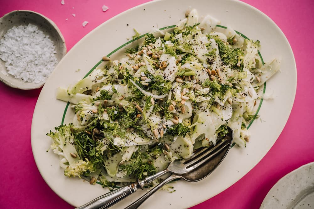 Annoskuva reseptille fenkoli-parsakaalisalaatti