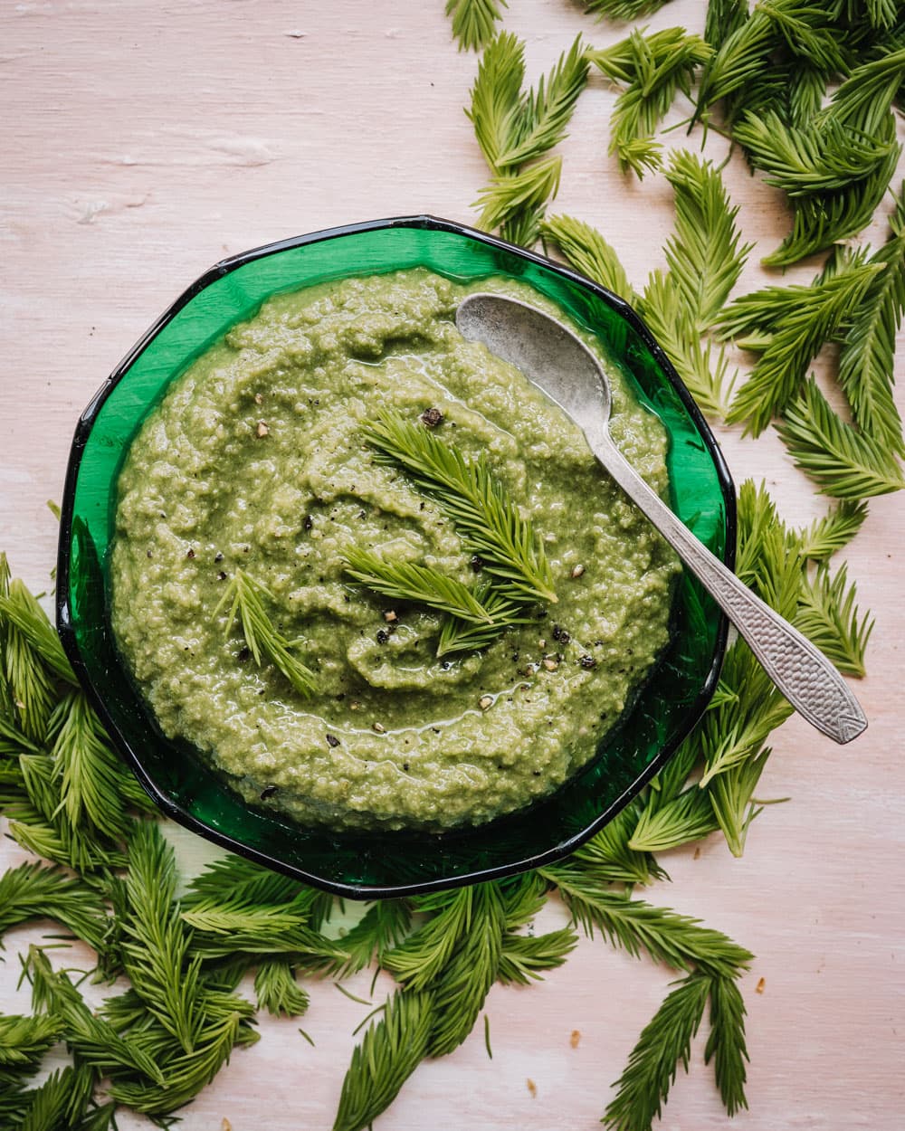 Annoskuva reseptille kuusenkerkkäpesto