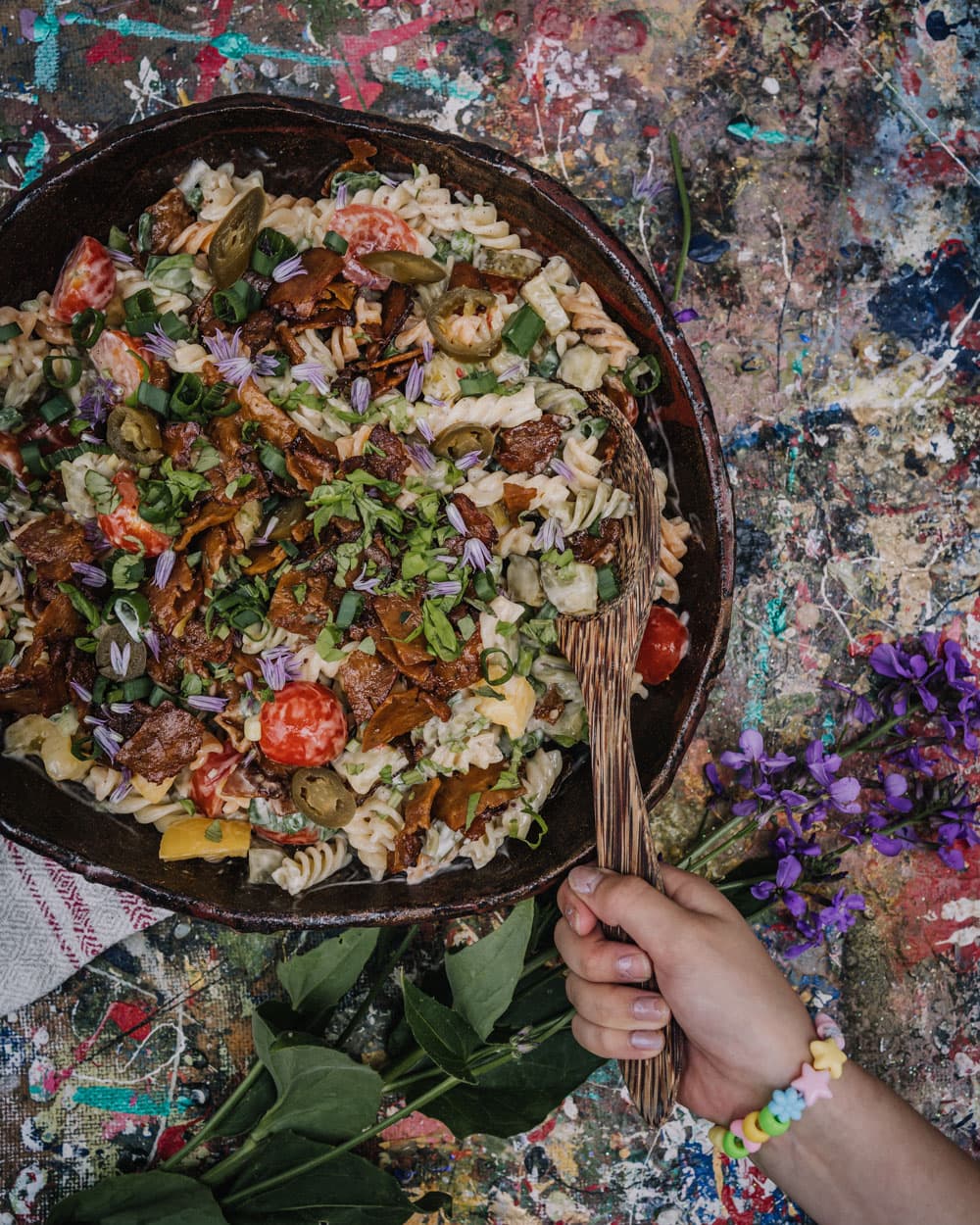 Annoskuva reseptille vöner-pastasalaatti