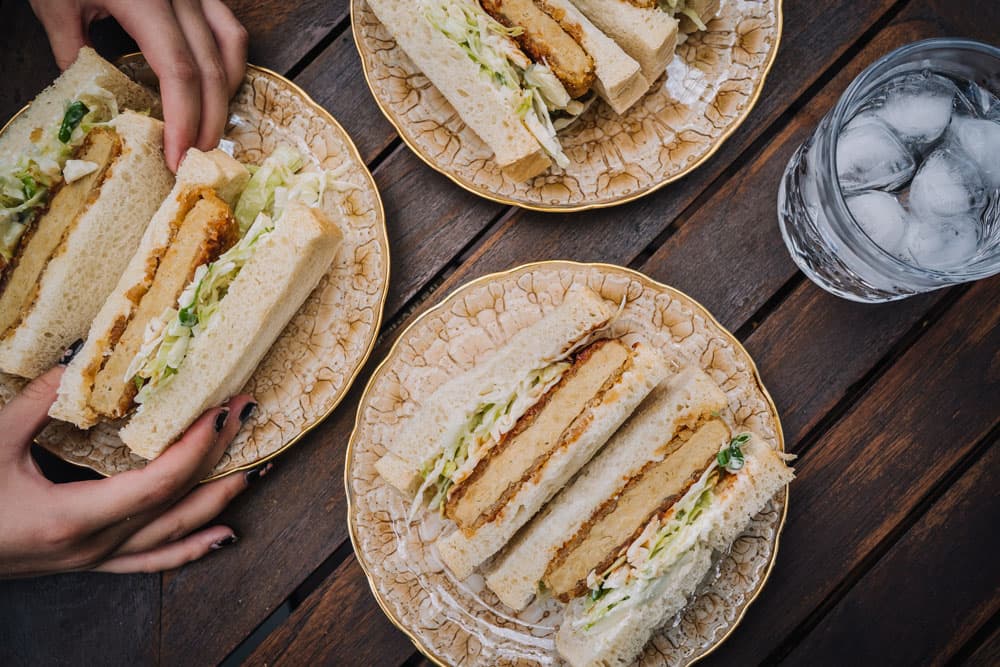 Annoskuva reseptille kanaton katsu sando