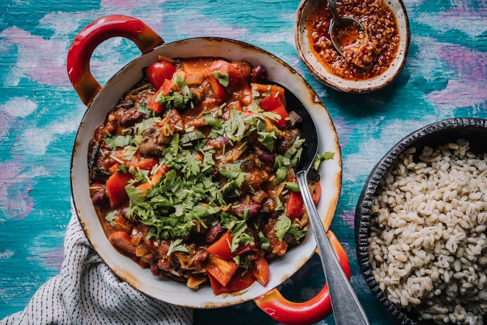 Annoskuva reseptille chili con sieni