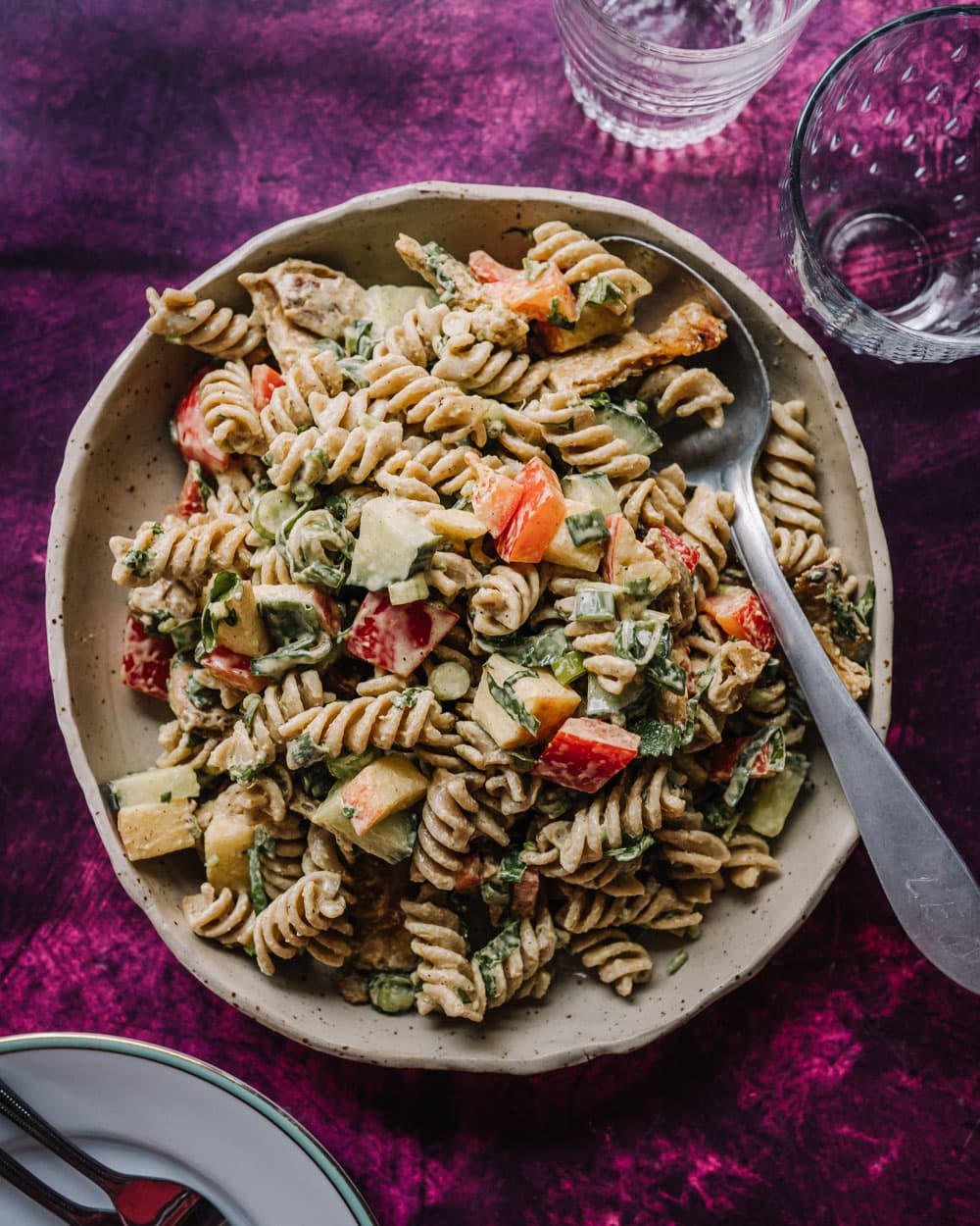 Annoskuva reseptille kanaton pastasalaatti