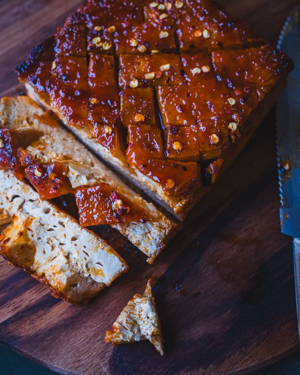 Annoskuva reseptille HOT HONEY glaseerattu tofu