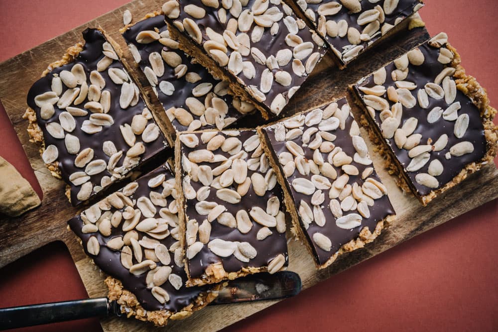 Annoskuva reseptille snickersruudut