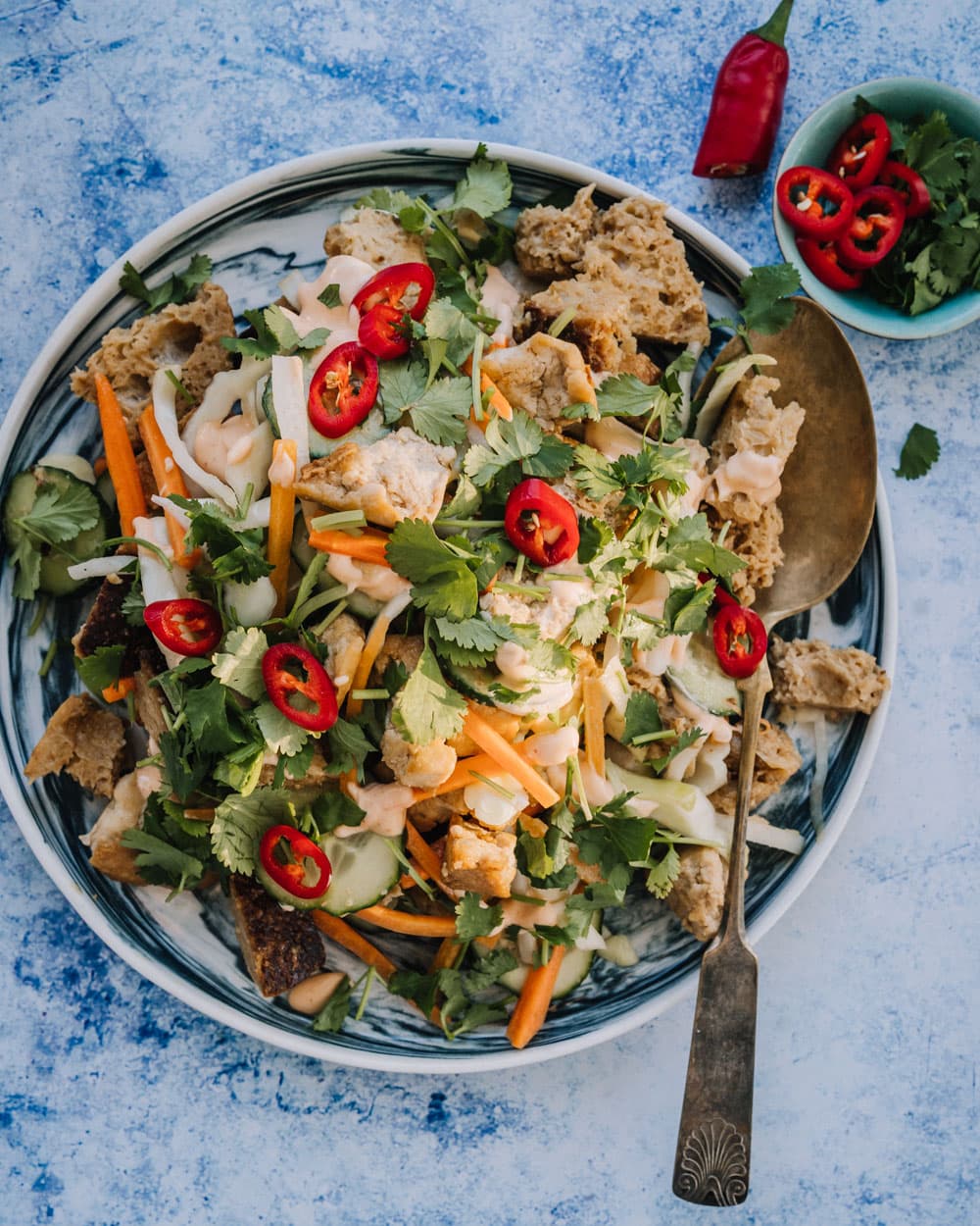 Annoskuva reseptille banh mi panzanella