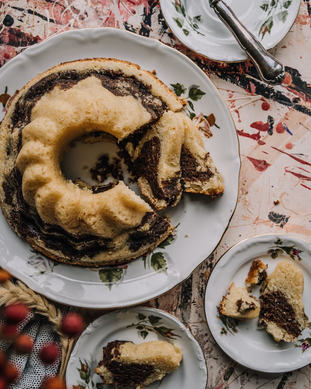 Annoskuva reseptille mämmi-tiikerikakku