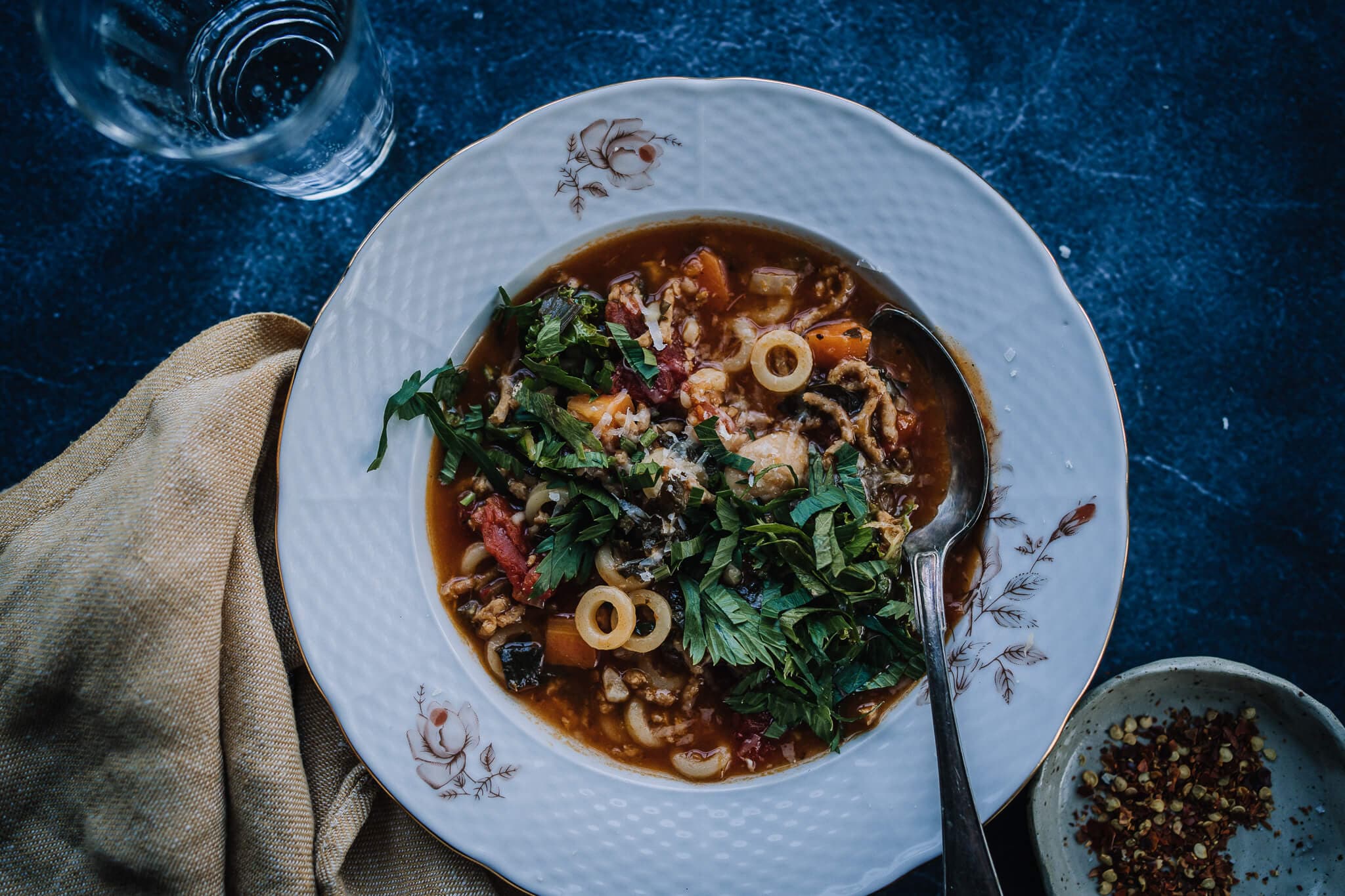 Annoskuva reseptistä pasta e fagioli kategorialle resepti
