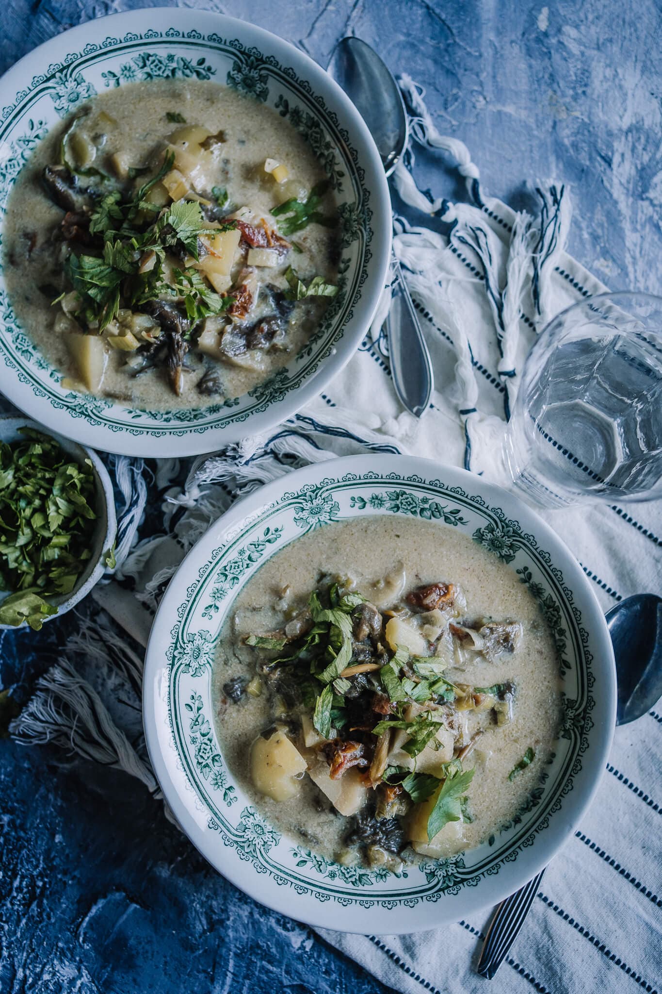 Annoskuva reseptille suppilovahvero-chowder